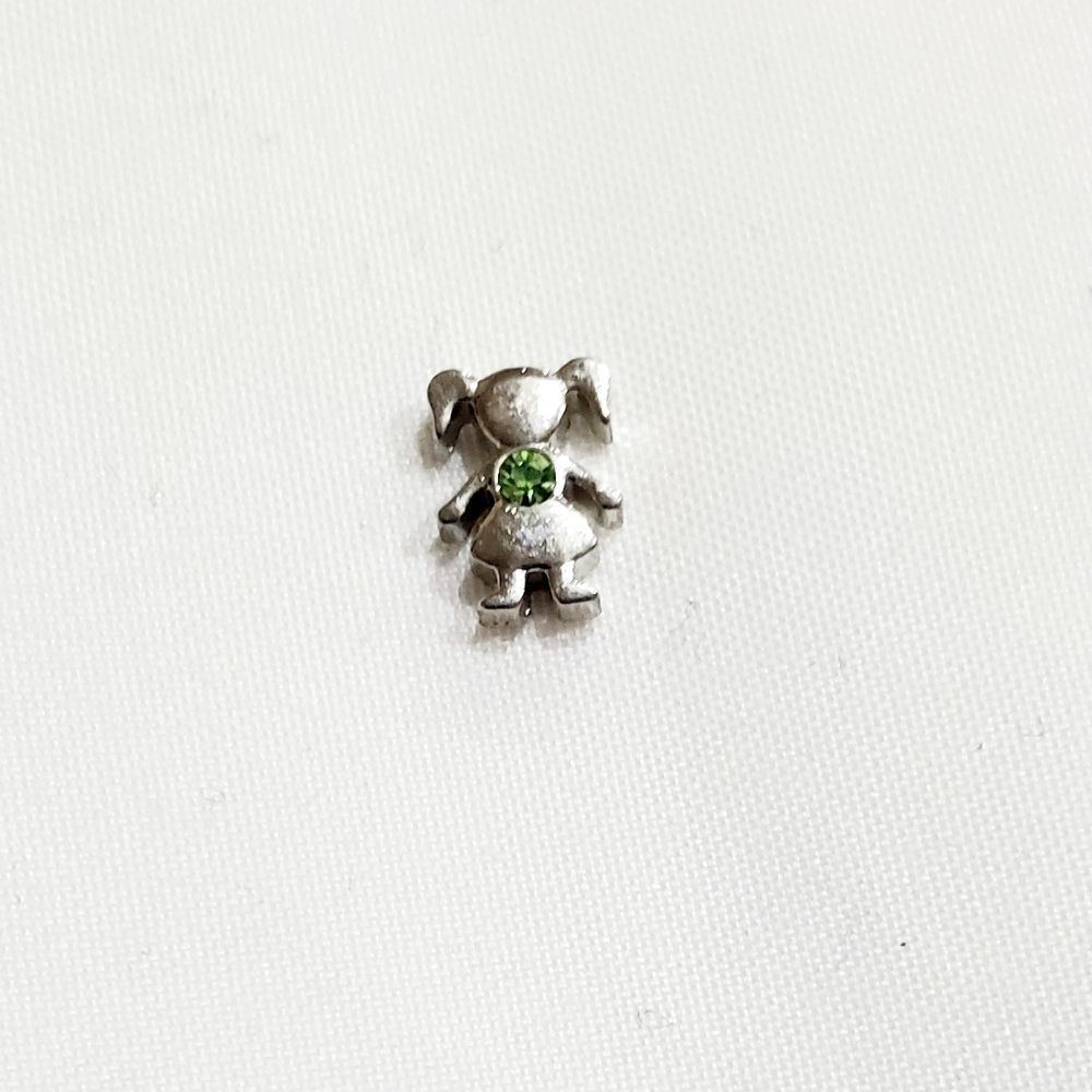 FINAL PRICE Origami Owl August Girl Birthstone Charm